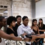 Journée Share Africa chez Balenciaga. Boutique Montaigne + Bureau Vaneau Balenciaga
Le 25 juin 2025, Paris.
