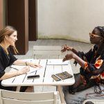 Journée Share Africa chez Balenciaga. Le 24 Juin 2024, à Paris.
